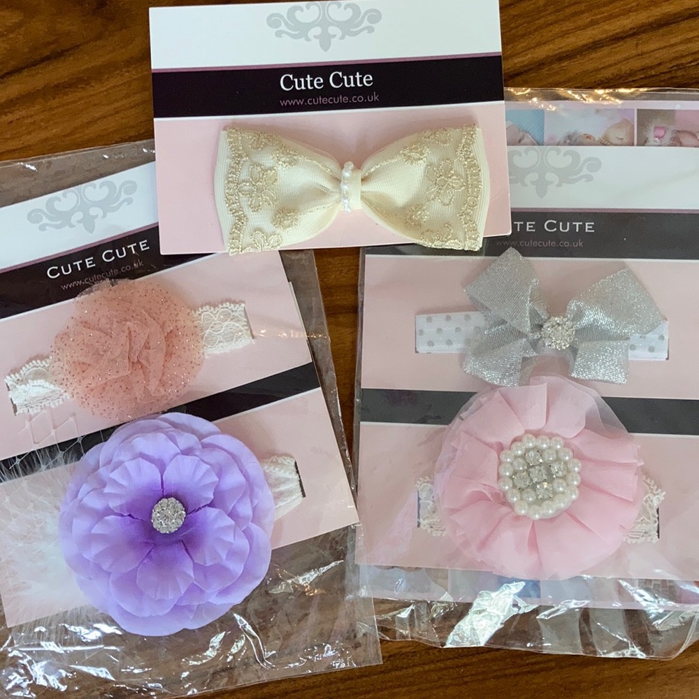 Cute Cute headband for babies BRAND NEW sealed